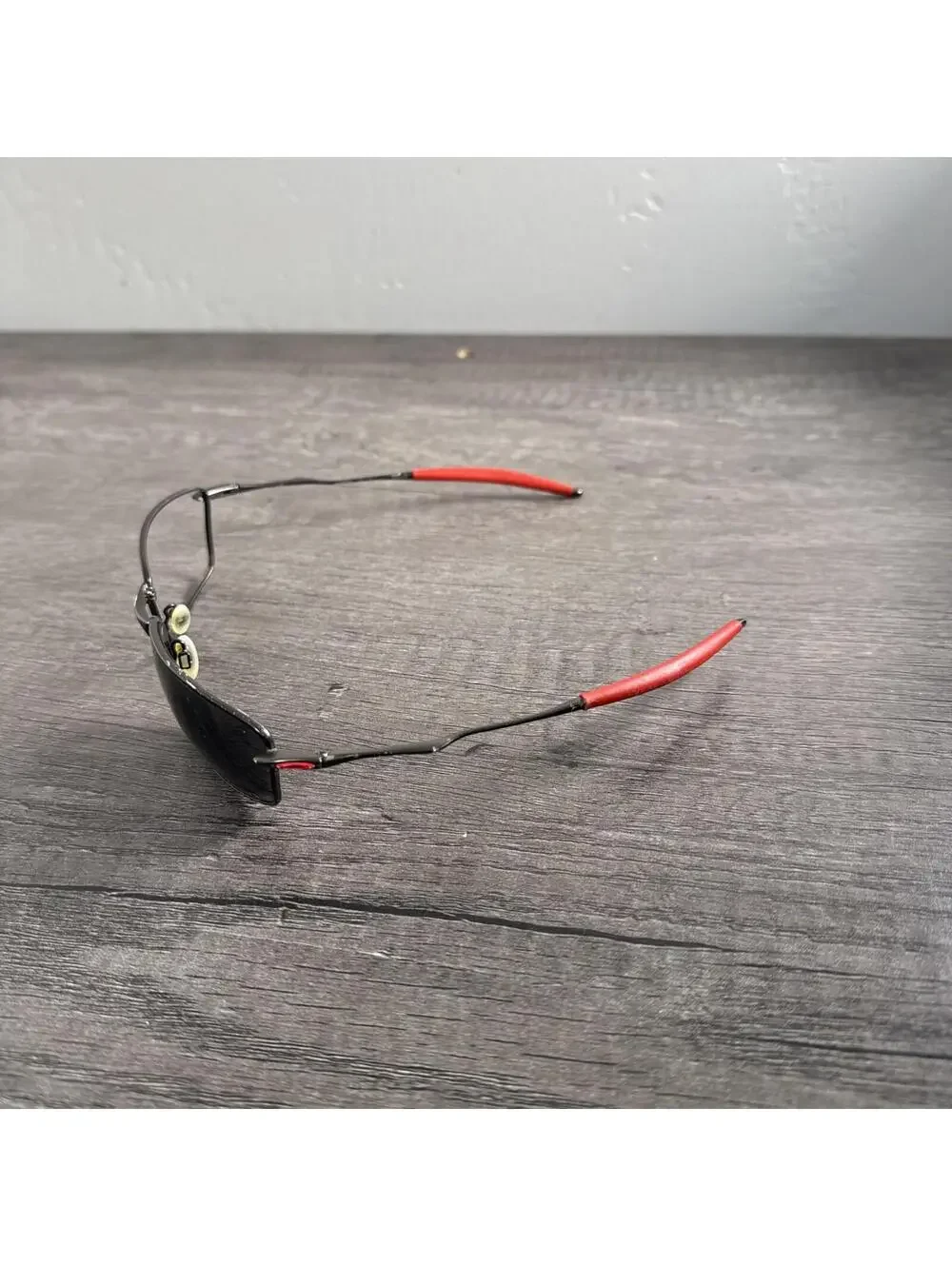Oakley Square Whisker Brown Tungsten Iridium Polarized 12-970 RARE